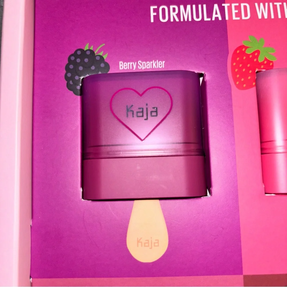 💝NEW KAJA DEWY BAR Berry Sparkler💝Cheek & Lip Multi Bar